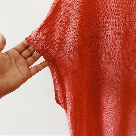 Eileen Fisher Linen Tee - Picture 3 of 8